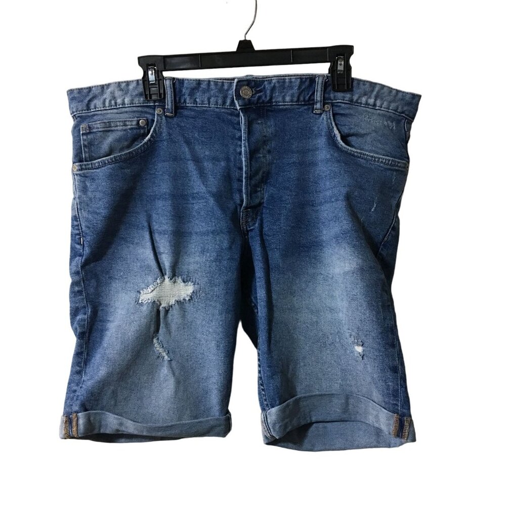 RUE 21 JEAN SLIM FIT DENIM SHORTS MENS SIZE 38
